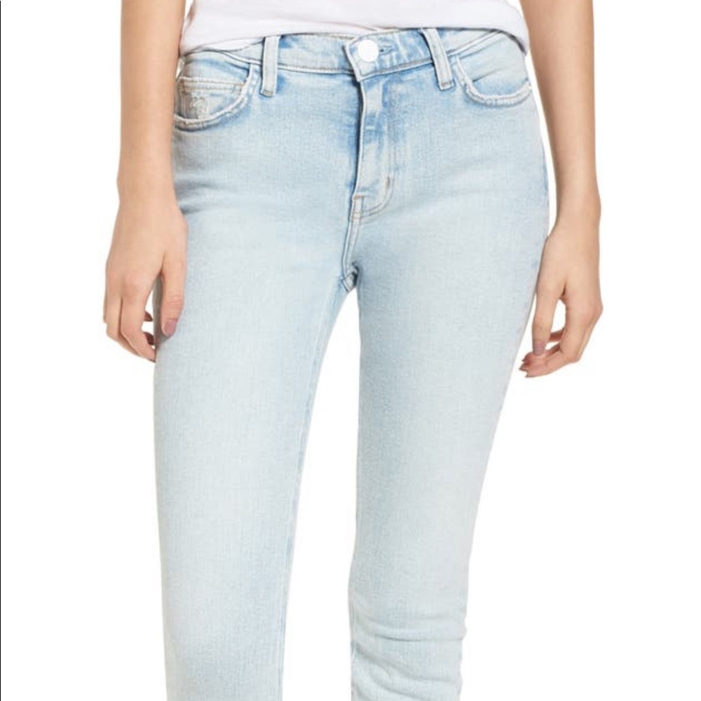 Current/Elliott high waist ankle skinny jeans, size 27.